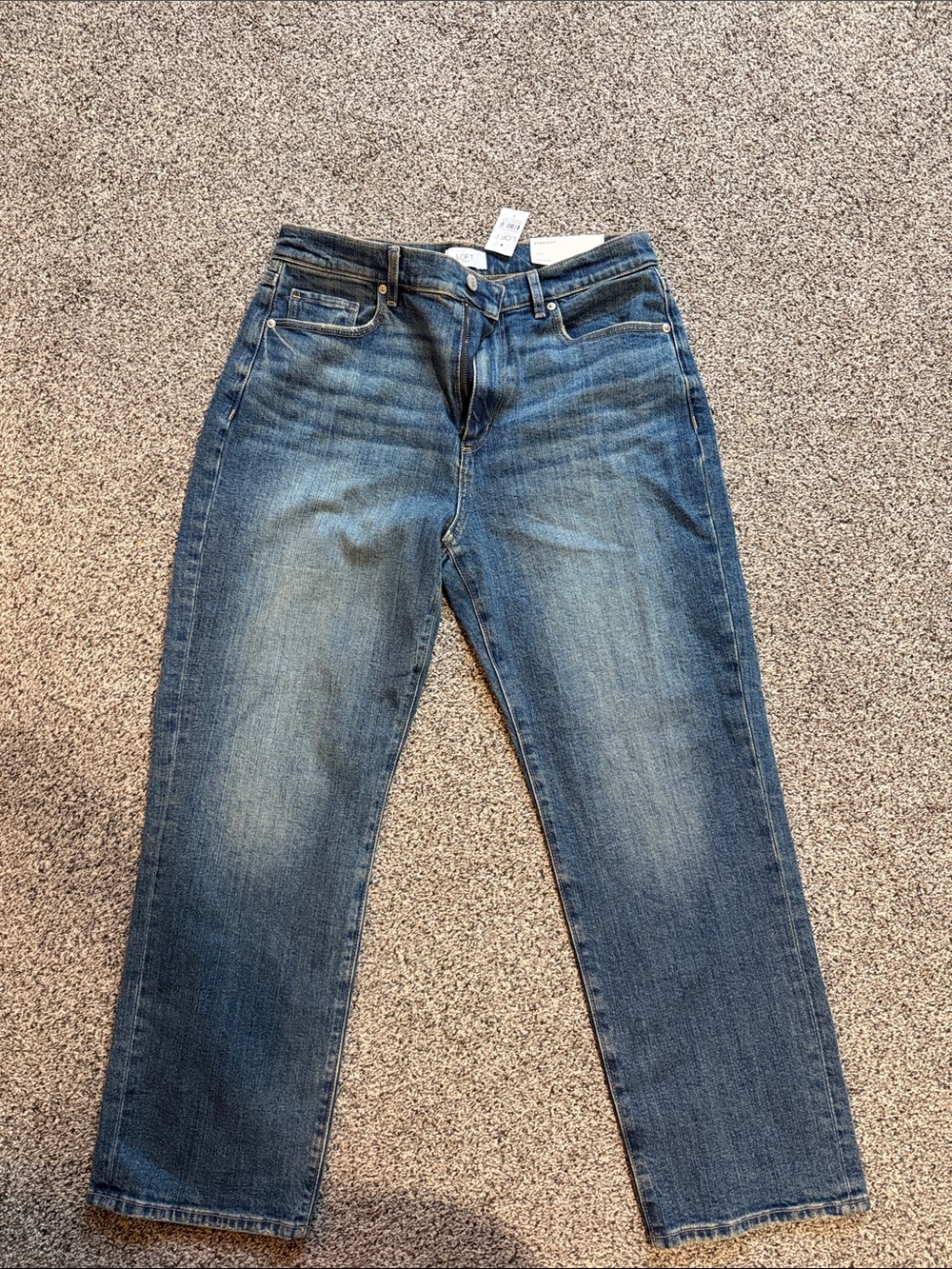LOFT Straight Leg Women’s Jeans in Medium Blue Wash